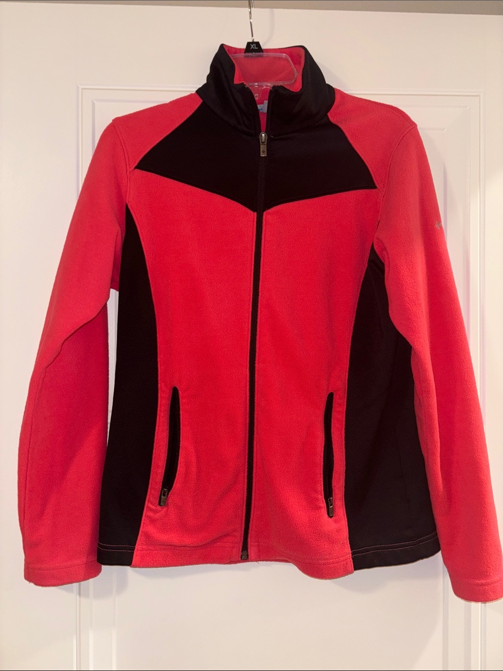 Columbia Pink and Black Jacket Women’s Size Small
